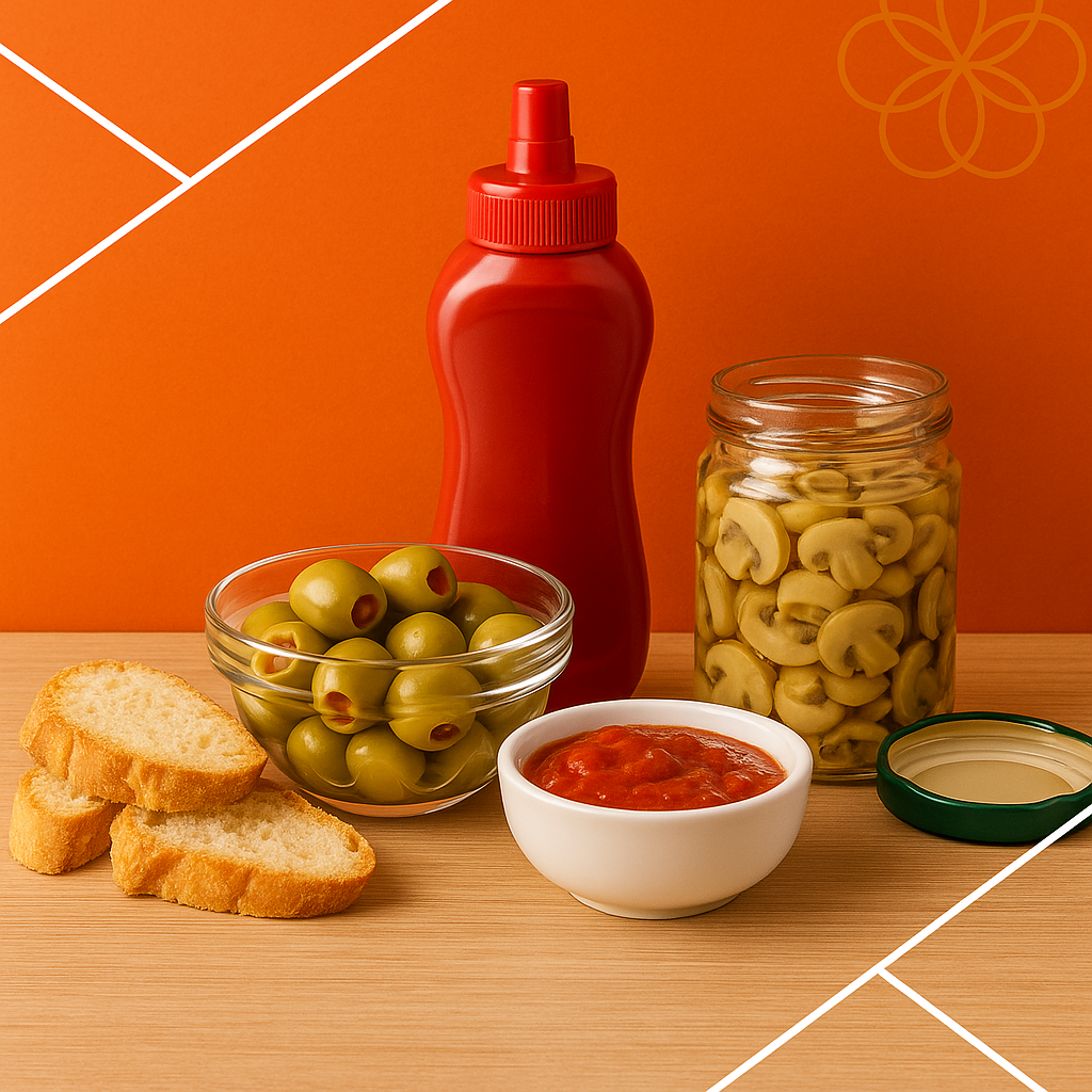 Olives, sauces et condiments : les alliés d’un apéritif réussi